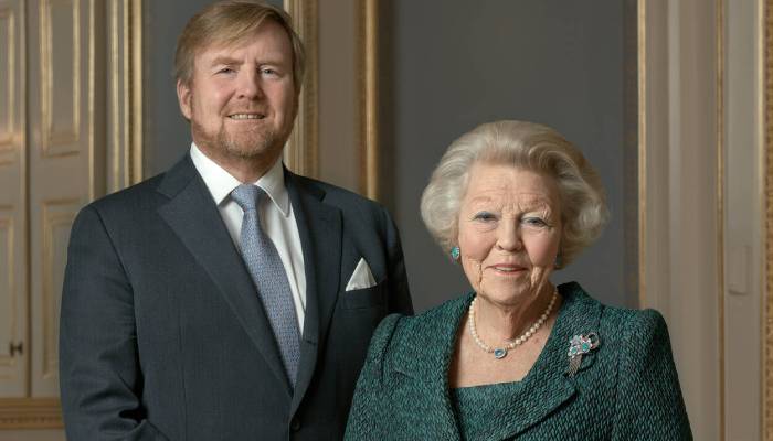 Princess Beatrix sends heartfelt thanks card to King Willem-Alexander