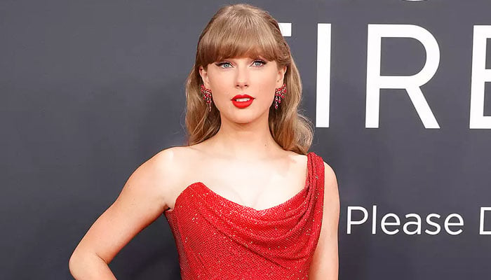 Taylor Swift stuns in silver mini-dress at 2025 Grammys afterparty