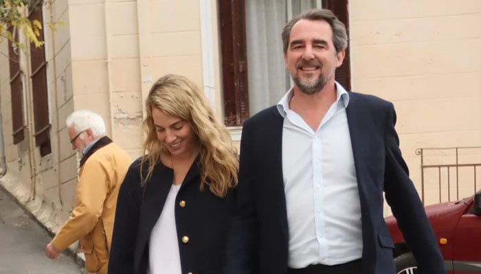 Prince Nikolaos, fiancée Chrysí enjoy intimate rehearsal dinner ahead of wedding