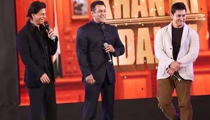 Shah Rukh Khan, Salman and Aamir reunite at Loveyapa screening