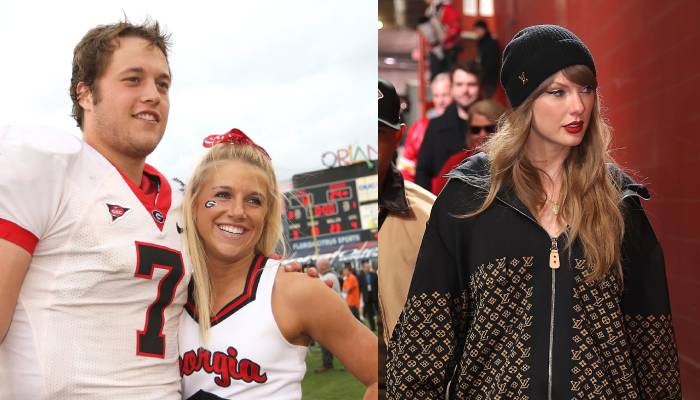 Matthew Stafford’s wife clears air on controversial Taylor Swift remarks