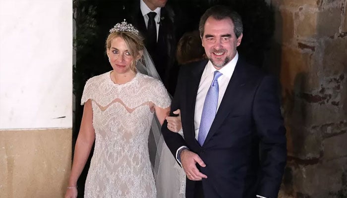 (Photo: GEORGE VITSARAS/EPA-EFE/Shutterstock) Prince Nikolaos of Greece ties knot again