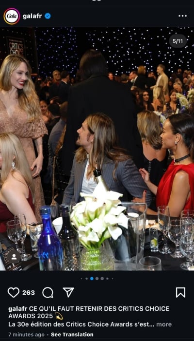 Angelina Jolie reunites with Zoe Saldana at Critics Choice Awards