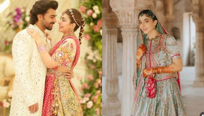 Farhan Saeed, Urwas enthralling dance at Mawra Hocanes Shendi goes viral