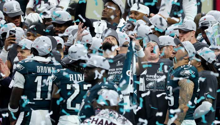 Celebrities react to Philadelphia Eagles Super Bowl win against Chiefs