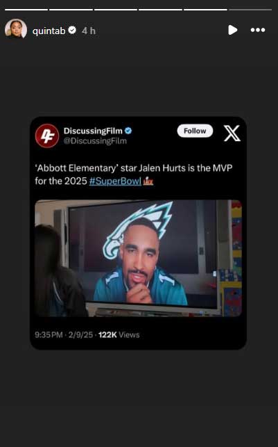 Celebrities react to Philadelphia Eagles Super Bowl win against Kansas City Chiefs