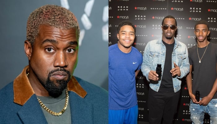 Sean Diddy Combs sons meet Kanye West after rappers controversial plea