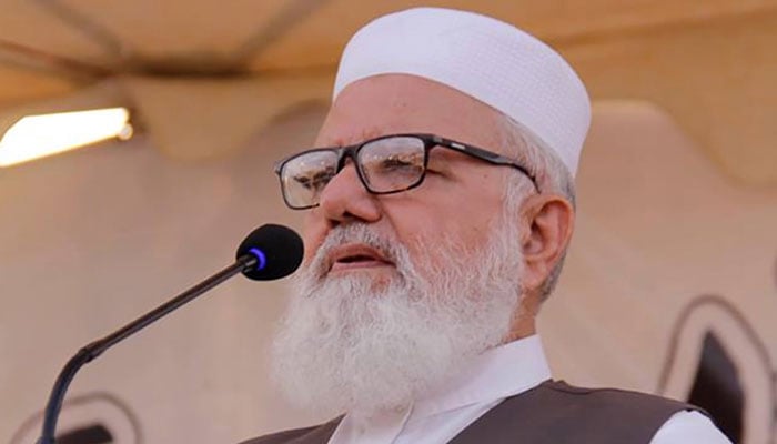 جماعتِ اسلامی کے نائب امیر لیاقت بلوچ—فائل فوٹو