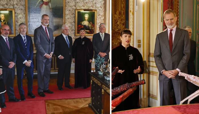 King Felipe inaugurates special exhibition in solo outing