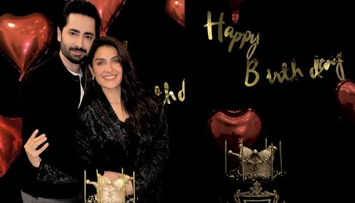 Ayeza Khan celebrates husband Danish Taimoors birthday