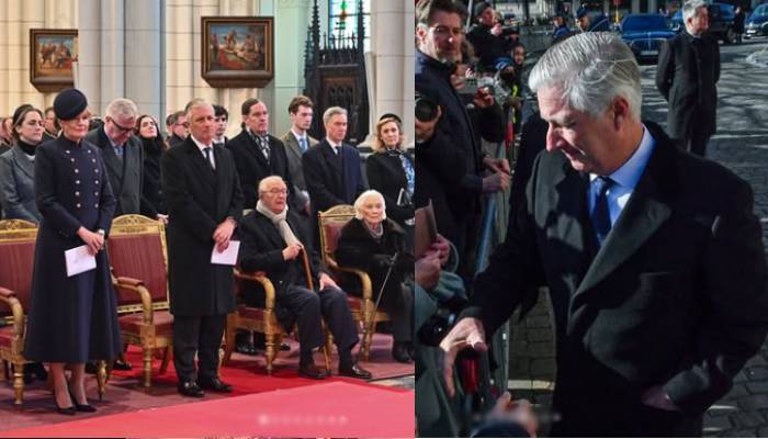 King Philippe, Queen Mathilde pay royal tribute in new ceremony