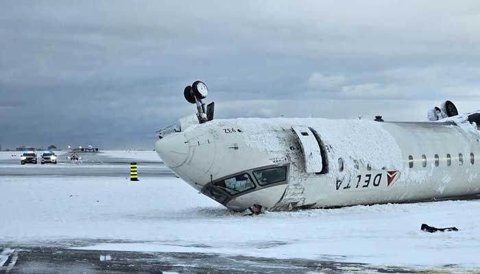 Delta Air Lines faces lawsuit after plane flipped over at Toronto airport