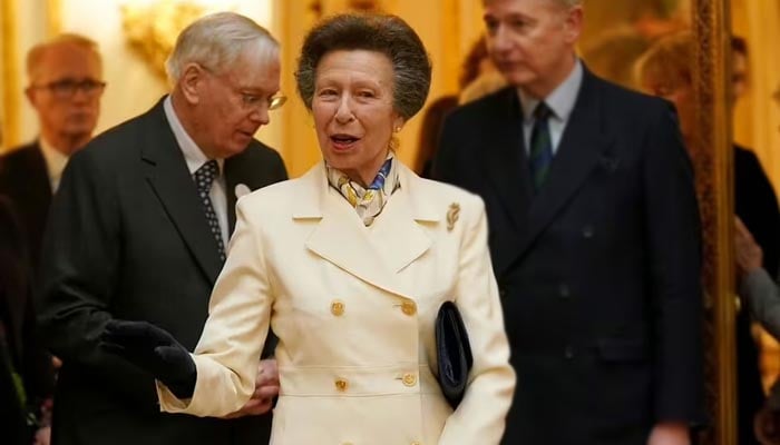 Princess Anne receives Queen title after Buckingham Palace reception