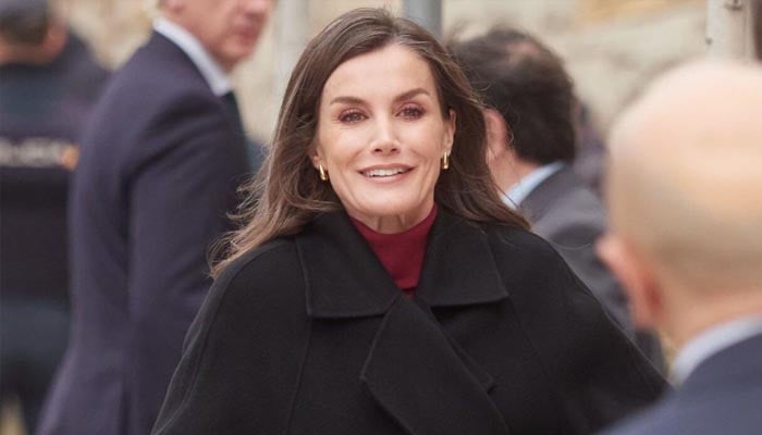 Queen Letizia of Spain exudes glamour in maroon at Tudela Film Festival