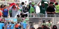پاک بھارت ٹاکرا، شائقین خوب تیار ہو کر اسٹیڈیم پہنچ گئے