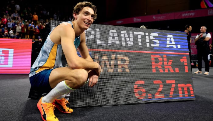 Armand Duplantis makes history with 11th pole vault world record