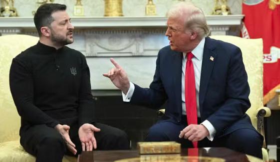 ٹرمپ کے یوکرینی صدر کو ڈانٹنے کی ویڈیو آ گئی