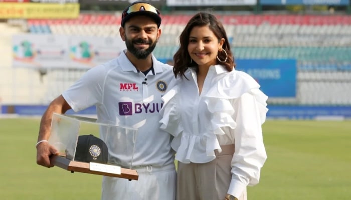 Watch: Anushka Sharma candid reaction to Virat Kohli’s early dismissal