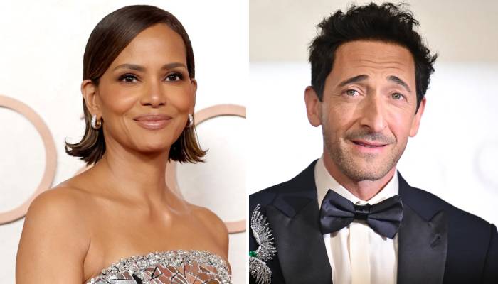 Halle Berry ‘pays back’ steamy Oscars kiss to Adrien Brody after two decades