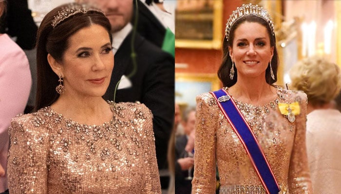 Queen Mary and Kate Middleton are often compared for their similar looks and fashion sense