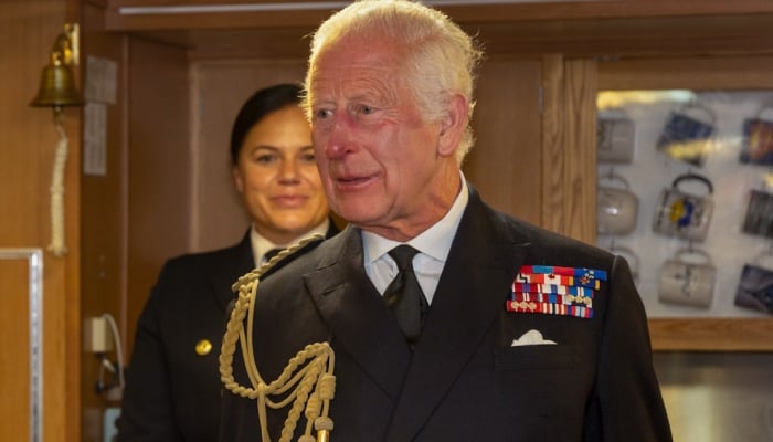 King Charles becomes first monarch to visit Royal Navy warship at sea