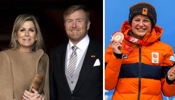 King Willem, Queen Máxima take pride in Kimberley Bos’ skeleton race win