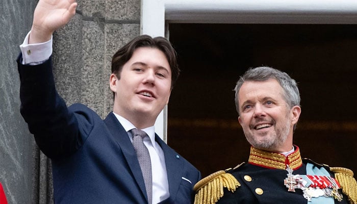 Crown Prince Christian reunites with Queen Mary, King Frederik during military service