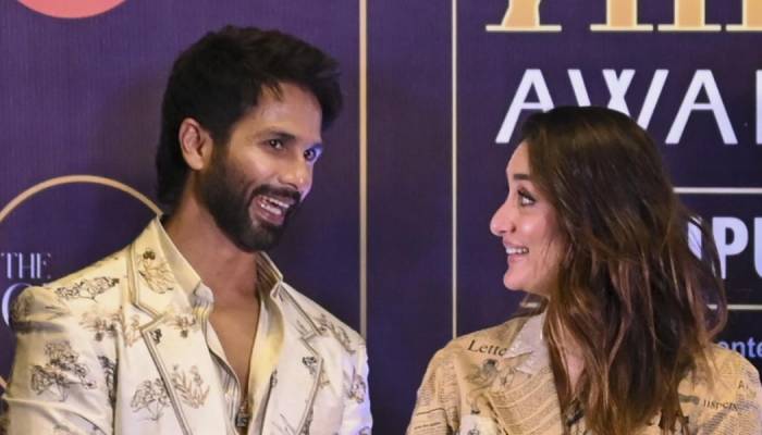 Shahid Kapoor gives sweet response to Kareena Kapoor reunion at IIFA 2025