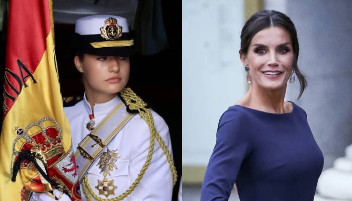 Queen Letizia breaks cover after Princess Leonor receives historic role