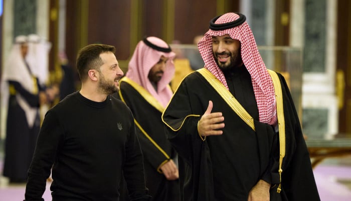 US hints at resuming Ukraine as Zelensky meets with Saudi officials