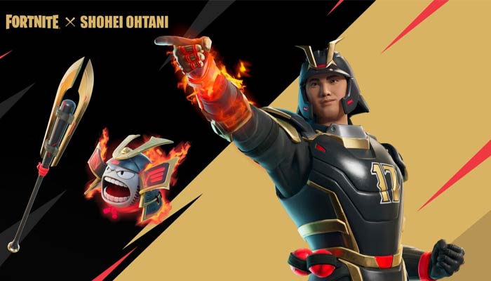 Ohtani will be first baseball player to get skin in popular battle royale game