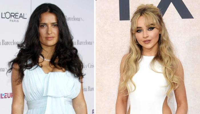 Salma Hayek shares funny throwback photos with Sabrina Carpenter: See