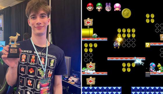 مختصر وقت میں ماریو گیم مکمل کرنے کا گنیز ورلڈ ریکارڈ