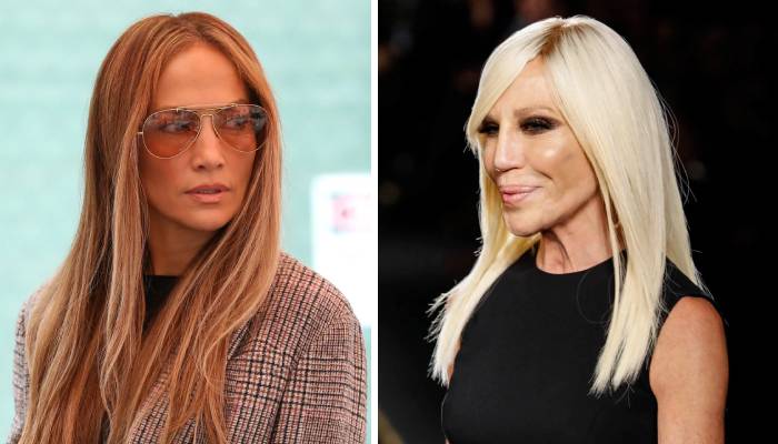 Jennifer Lopez reacts to Donatella Versace’s surprising exit from top post