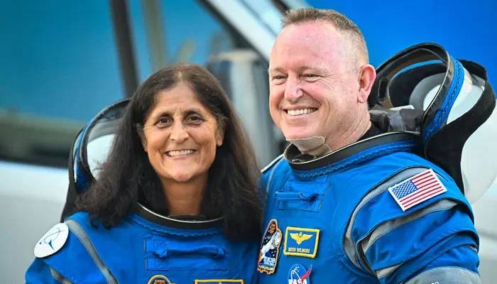 NASA astronauts stuck in space for nine months finally returning home