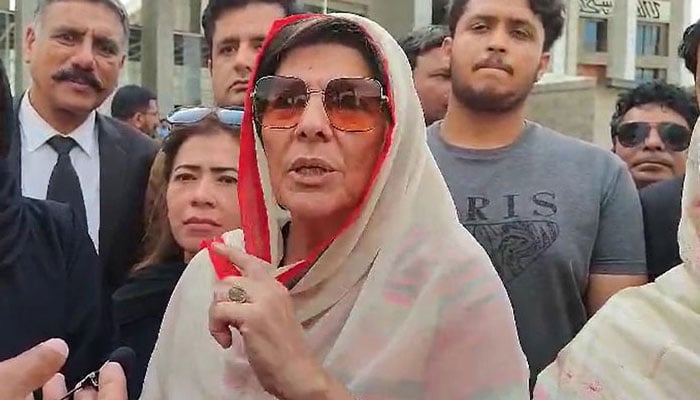 علیمہ خان---فائل فوٹو