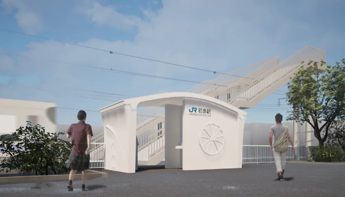 Japan plans to build worlds first 3D-printed train station in just 6 hours