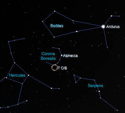 T Corona Borealis star to explode next week in once-in-80-year cosmic event