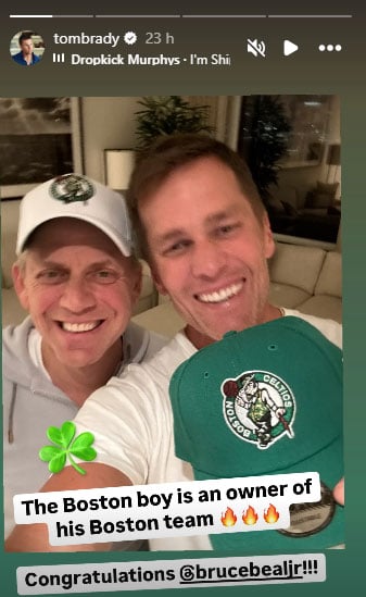 Tom Brady makes feelings clear on Boston Celticss purchase