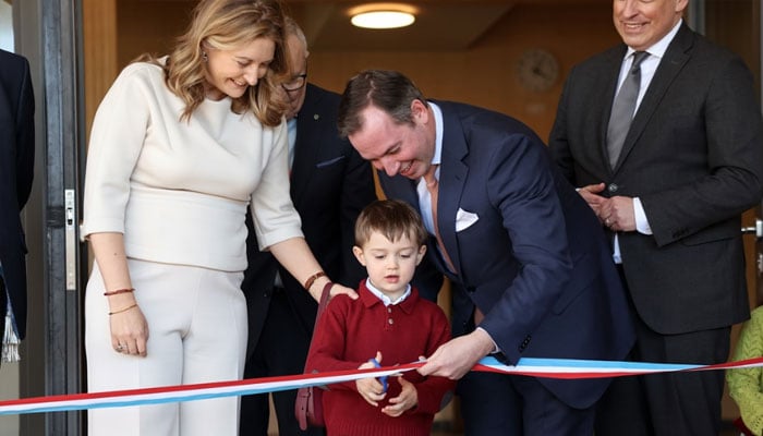 Prince Charles of Luxembourg undertakes first-ever royal engagement at age four