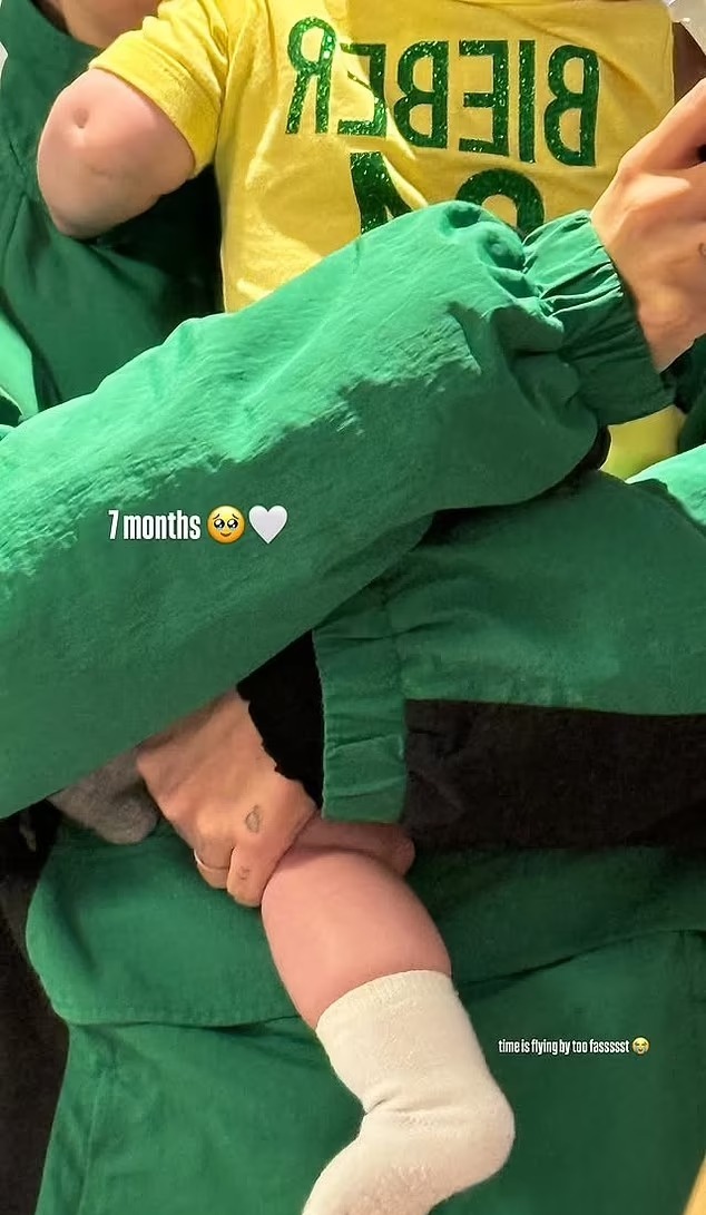 Hailey Bieber shares sweet moment with baby Jack after Justins major update