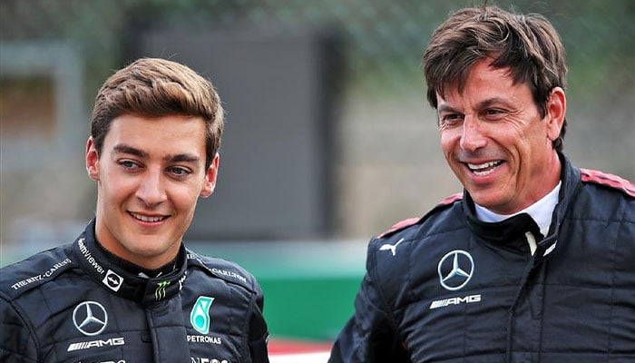 George Russell receives praises from Mercedes boss Toto Wolff after Chinese GP