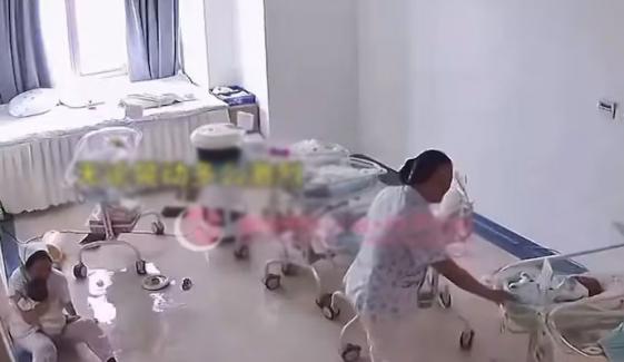 زلزلے کے دوران چینی نرسوں نے جان خطرے میں ڈال کر نوزائیدہ بچوں کی حفاظت کی