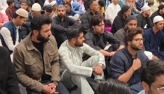 ہملٹن: قومی کرکٹ ٹیم نے نماز عیدالفطر ادا کی