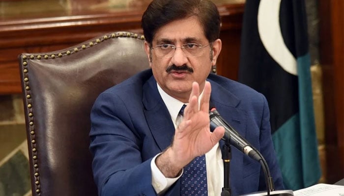 وزیراعلیٰ سندھ سید مراد علی شاہ---فائل فوٹو