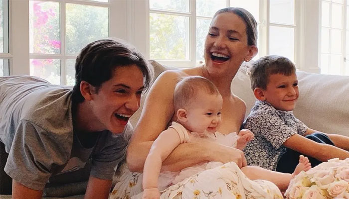 Kate Hudson celebrates 46th birthday with cute throwback snap from son