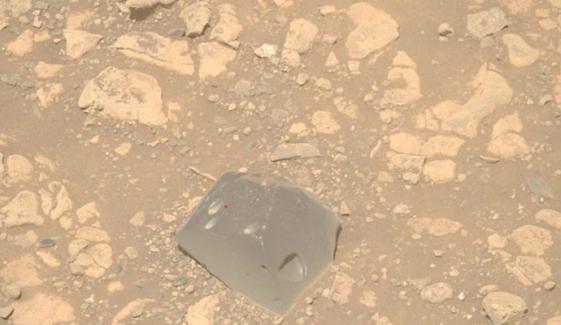 مریخ پر کھوپڑی جیسی پراسرار چٹان دریافت