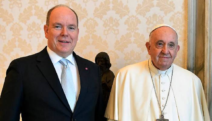 Prince Albert expresses ‘infinite sadness’ as he mourns Pope Francis’ death