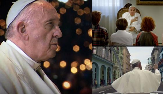 پوپ فرانسس نے کئی دستاویزی فلموں میں اداکاری کے جوہر دکھائے
