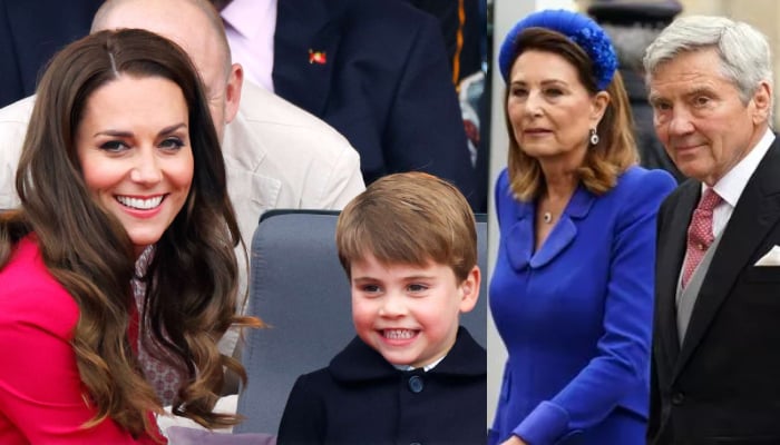 Prince Louis birthday highlights sweet bond with Kate Middletons parents